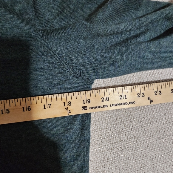 DEVRED 1902 Merino Wool Base Layer Size L Teal Color - Picture 10 of 12